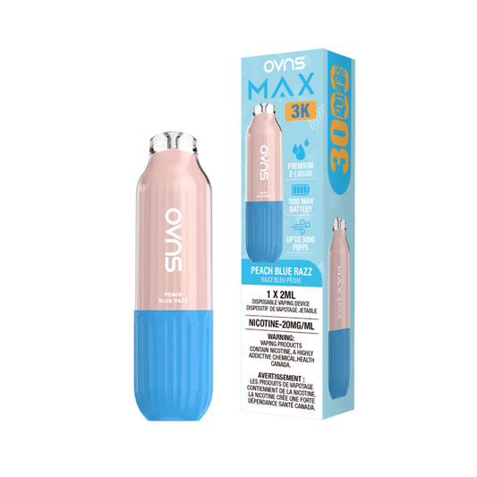 OVNS Max 3K - Peach Blue Razz