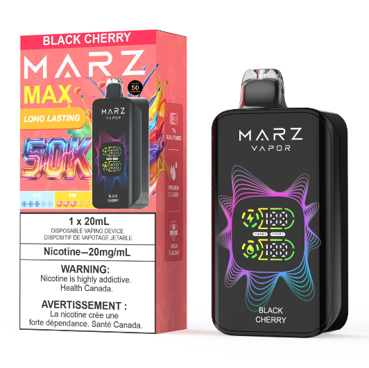MARZ MAX 50K - Black Cherry - Vapor Shoppe