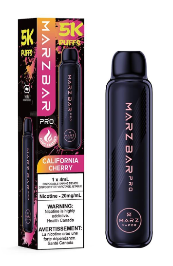 MARZ Bar Pro 5K - California Cherry - Vapor Shoppe