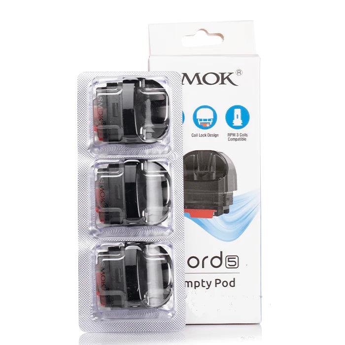 SMOK - NORD 5 RPM3 Replacement Pods - Vapor Shoppe