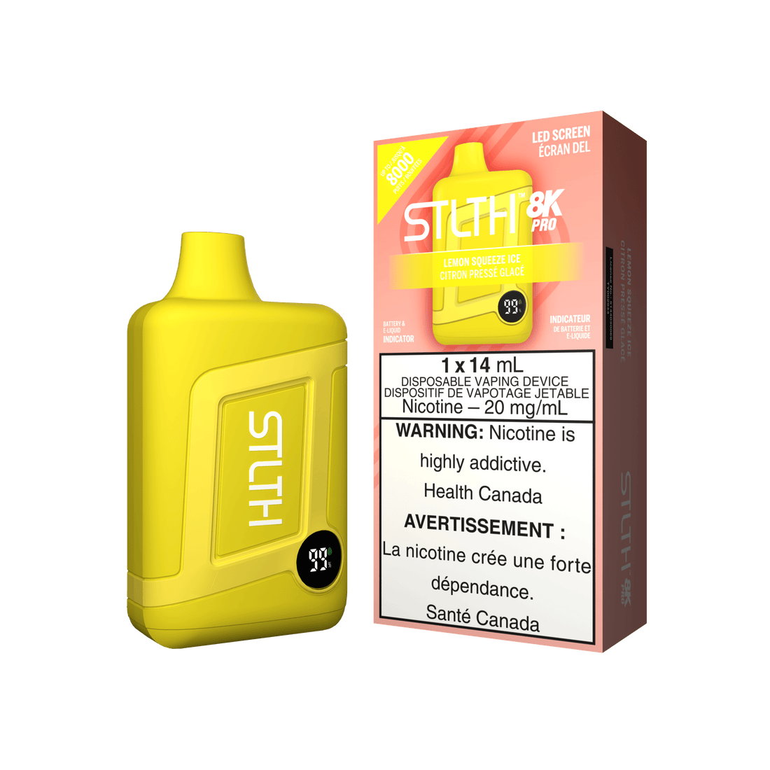 STLTH 8K Pro - Lemon Squeeze Ice - Vapor Shoppe