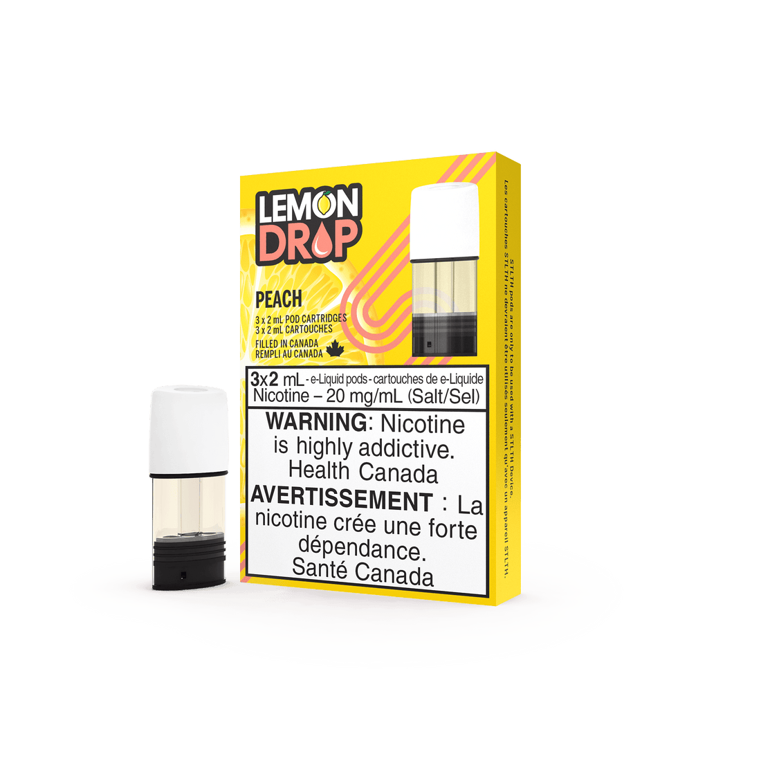 STLTH Lemon Drop Peach - Vapor Shoppe