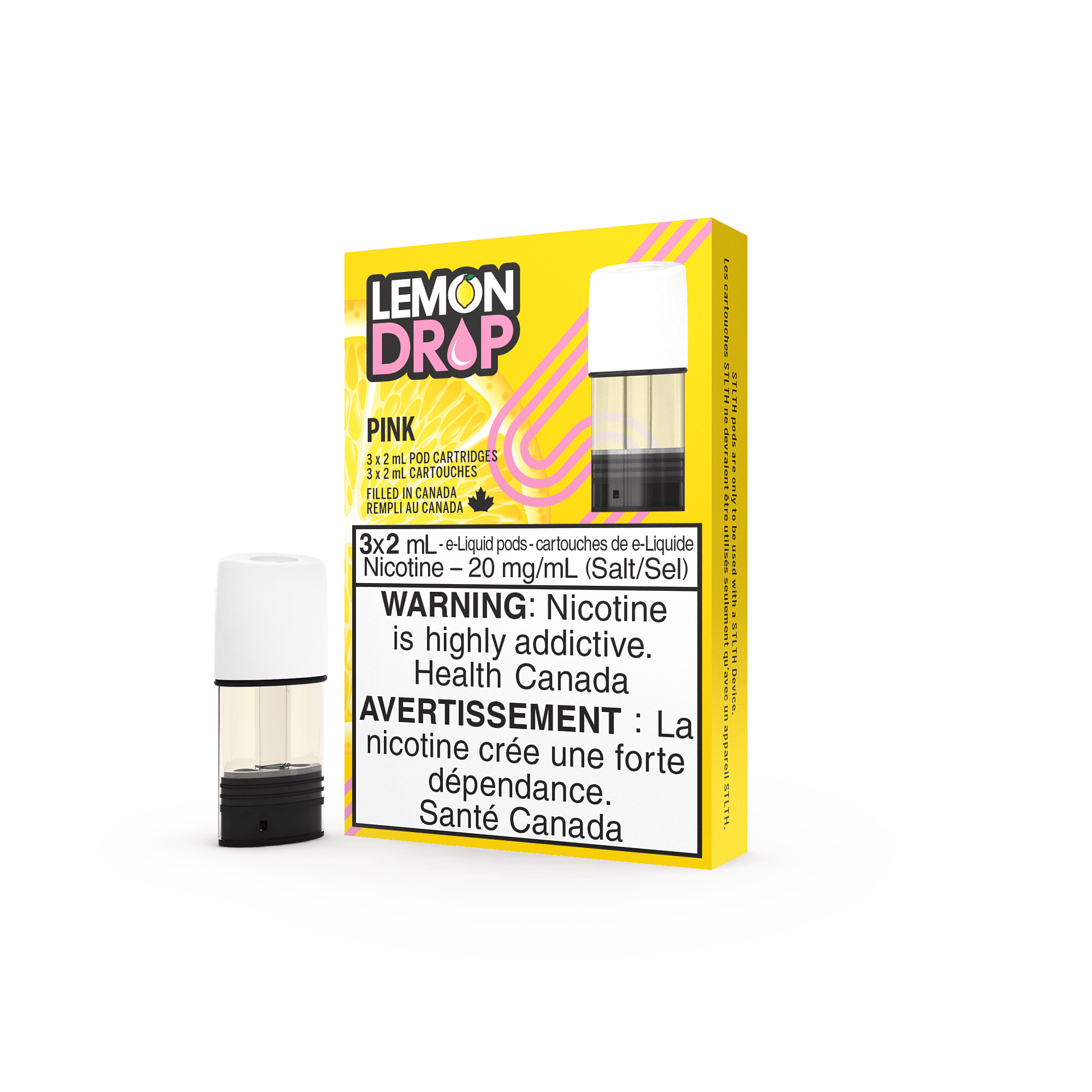 STLTH Lemon Drop Pink - Vapor Shoppe