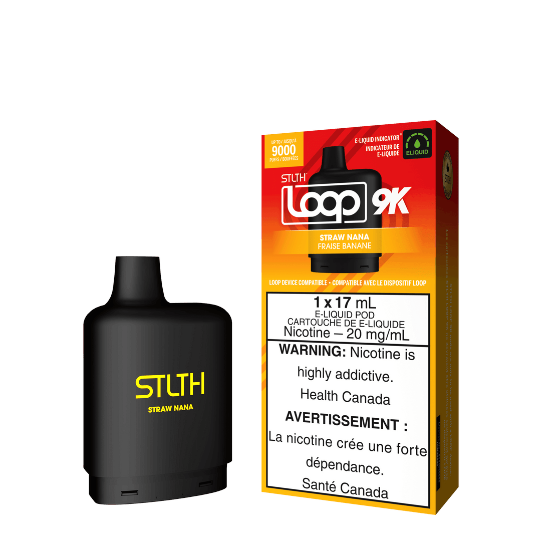 STLTH Loop 9K - Strawnana - Vapor Shoppe