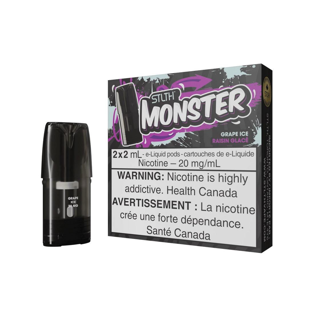 STLTH Monster - Grape Ice - Vapor Shoppe