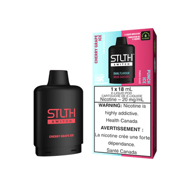 STLTH Switch - Cherry Grape Ice & Punch Ice - Vapor Shoppe