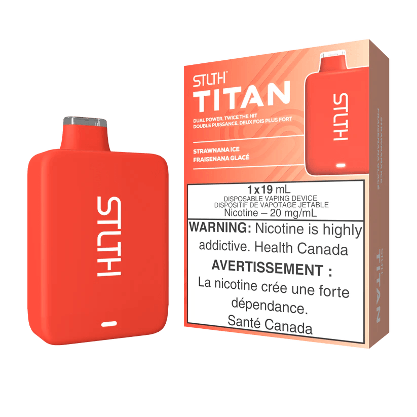 STLTH Titan - Strawnana Ice - Vapor Shoppe