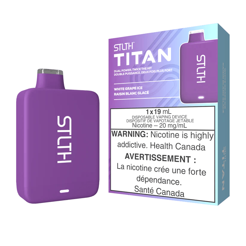 STLTH Titan - White Grape Ice - Vapor Shoppe