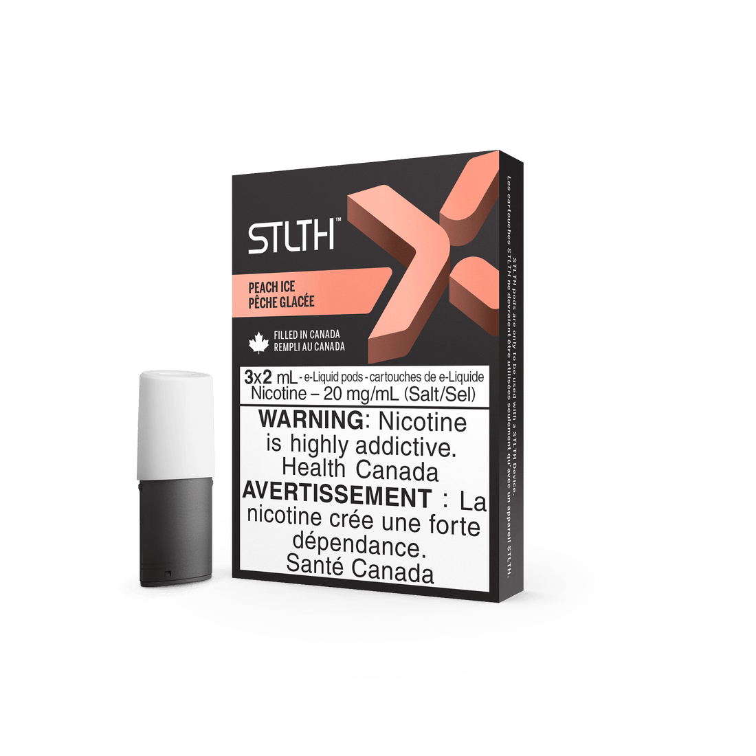 STLTH X - Peach Ice - Vapor Shoppe