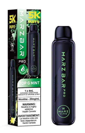 MARZ Bar Pro 5K - Top G Mint - Vapor Shoppe