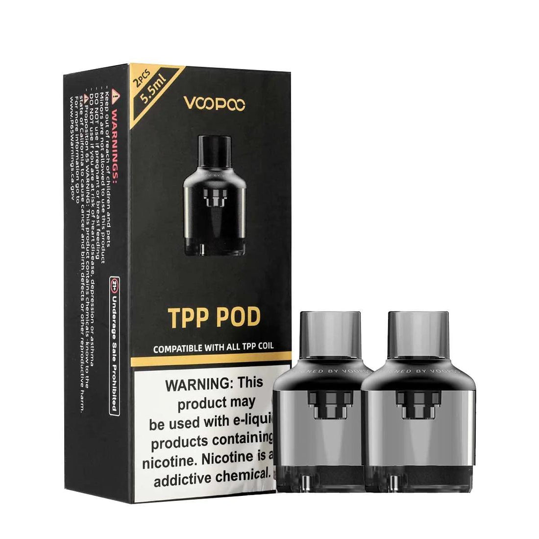 VooPoo TPP Replacement Pods (2-Pack) - Vapor Shoppe