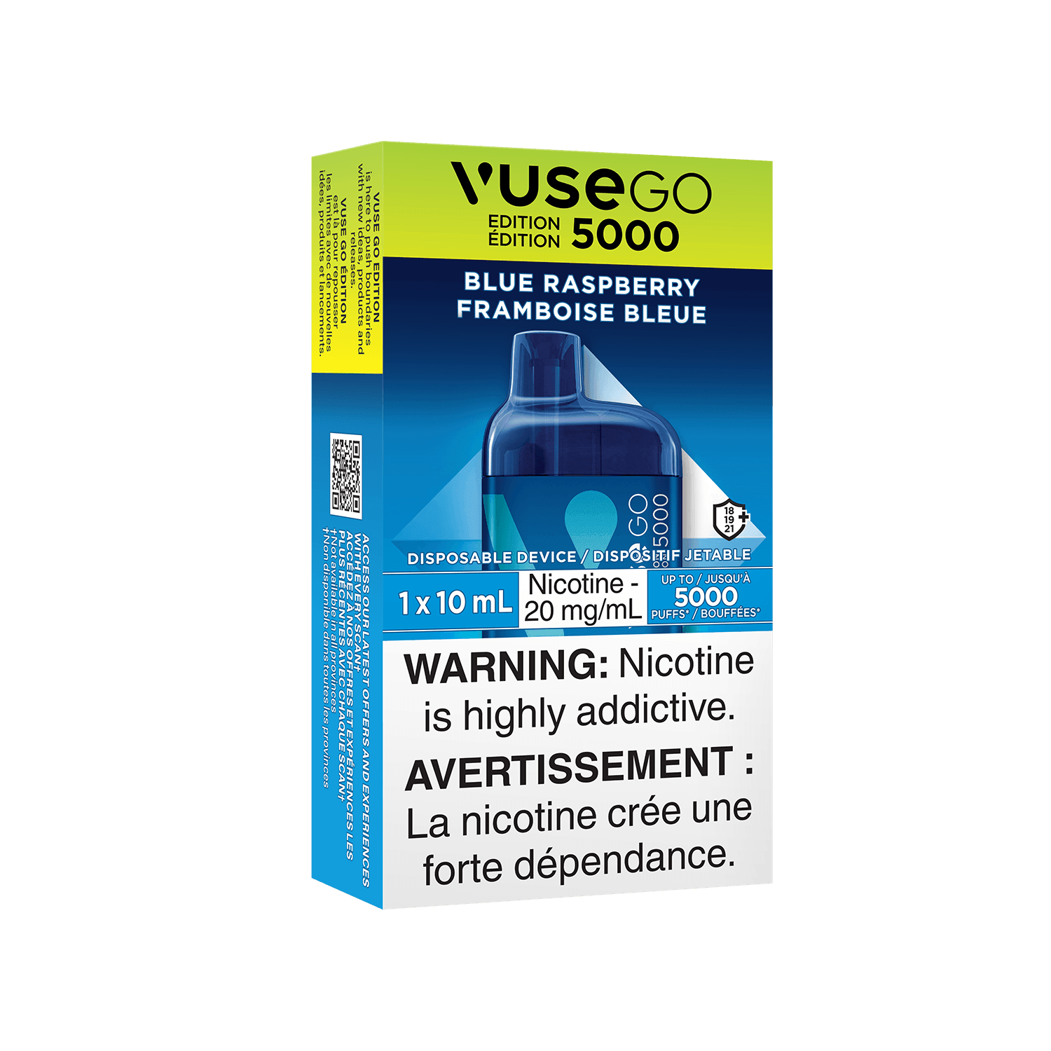 Vuse GO 5000 Blue Raspberry Disposable Vape, 10mL - Vapor Shoppe Vuse GO 5000 Blue Raspberry Disposable Vape, 10mL - Vapor Shoppe