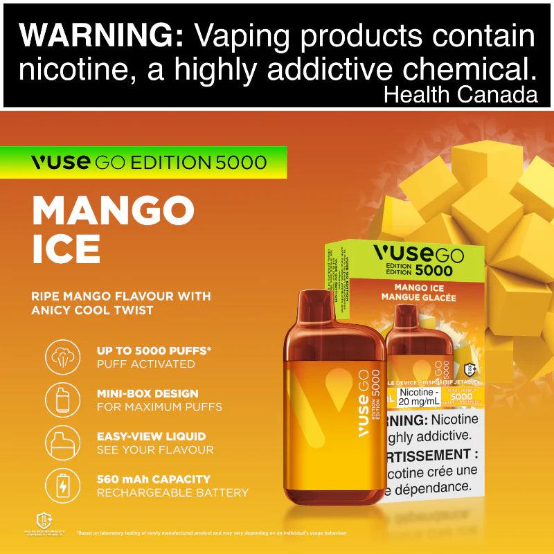 Vuse GO 5000 - Mango Ice - Vapor Shoppe