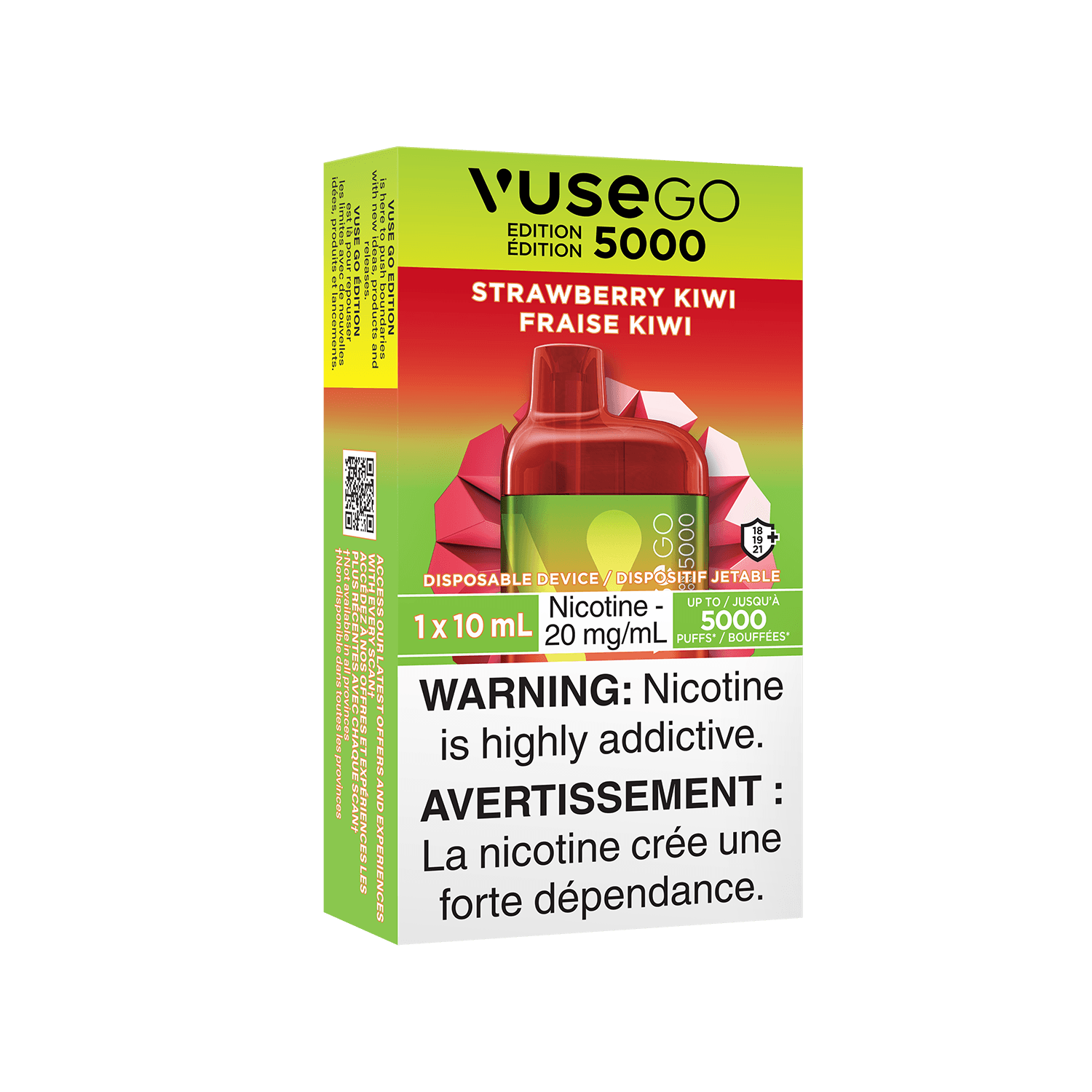 Vuse GO 5000 - Strawberry Kiwi - Vapor Shoppe