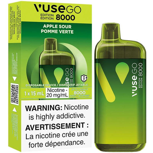 Vuse Go 8000 - Apple Sour - Vapor Shoppe
