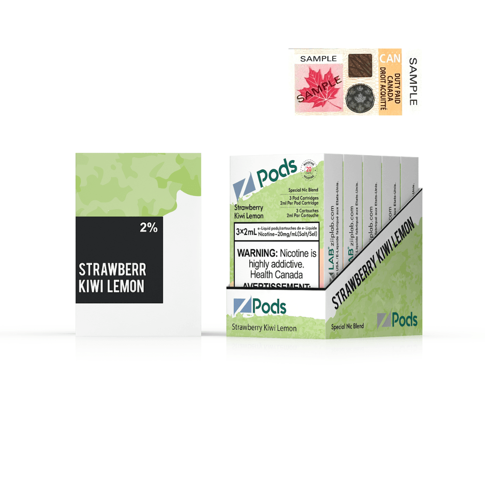 Z Pods - Strawberry Kiwi Lemon 20mg - Vapor Shoppe