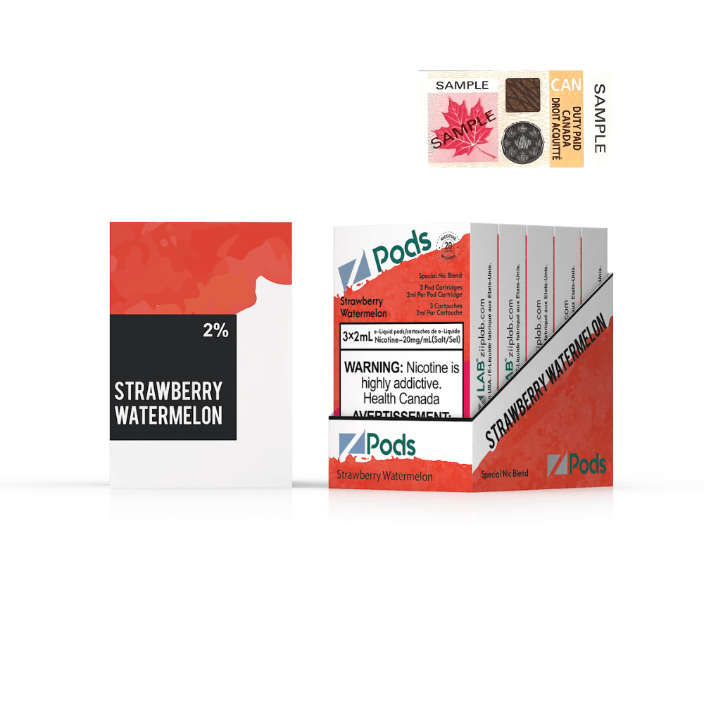 Z Pods - Strawberry Watermelon 20mg - Vapor Shoppe