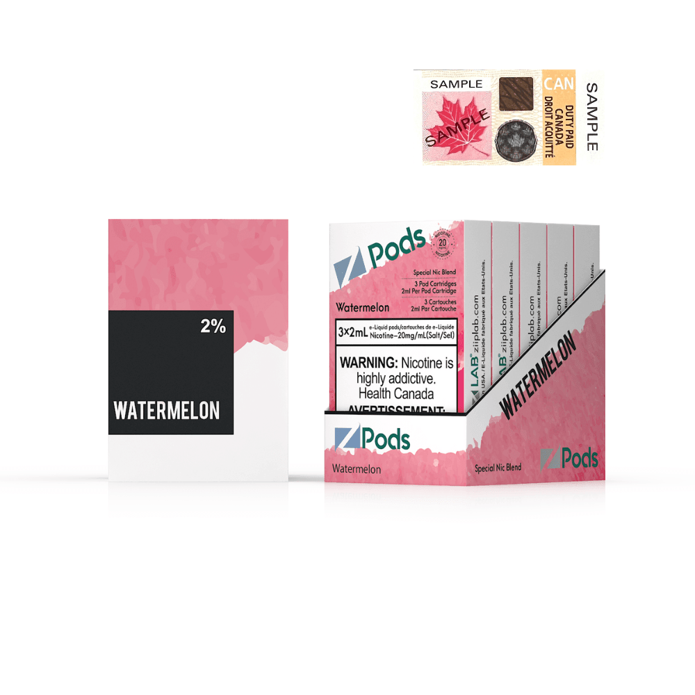 Z Pods - Watermelon 20mg - Vapor Shoppe