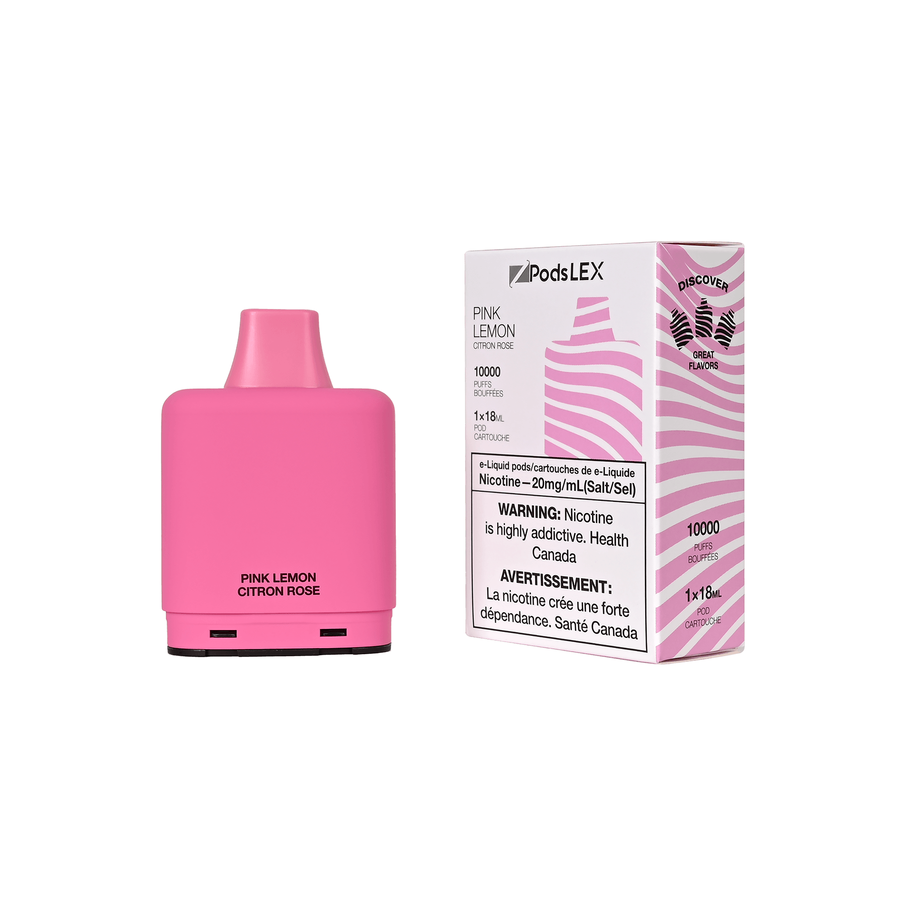 zPods LEX 10K - Pink Lemon - Vapor Shoppe