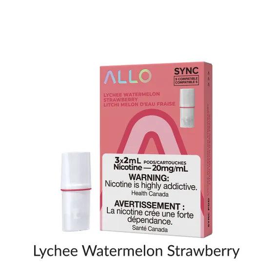 ALLO Sync Pods - Lychee Watermelon Strawberry - Vapor Shoppe