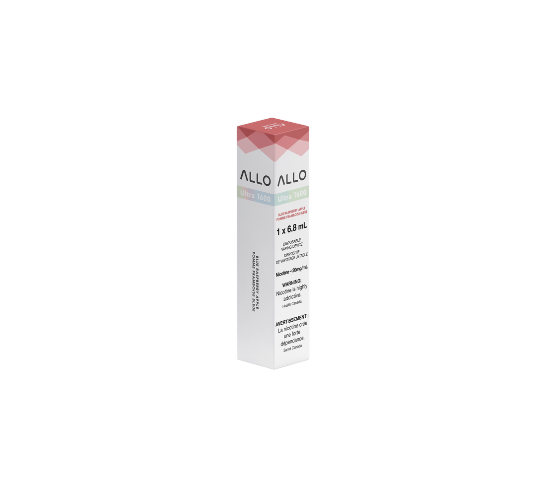 Allo Ultra 1600 - Blue Raspberry Apple - Vapor Shoppe