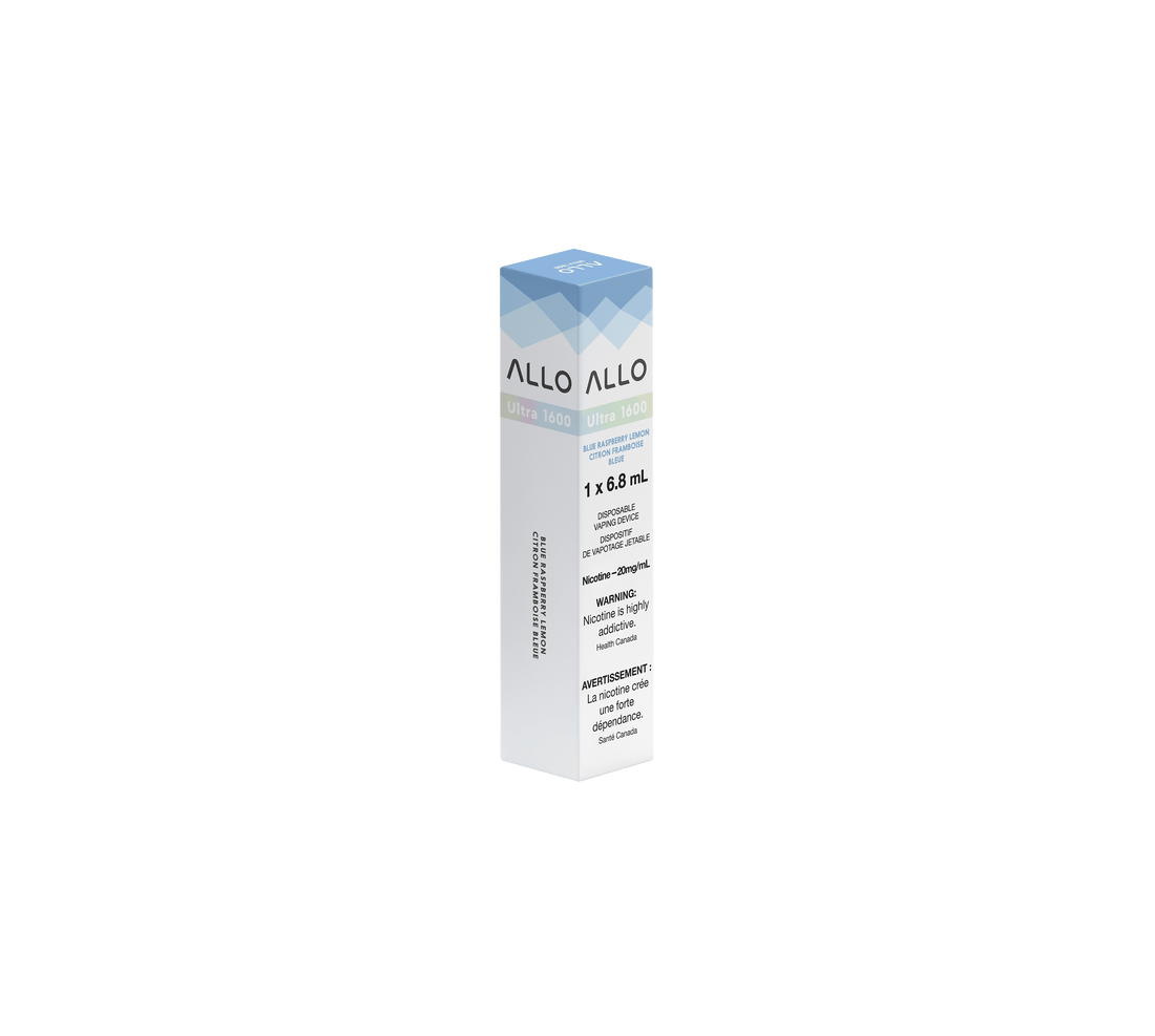 Allo Ultra 1600 - Blue Raspberry Lemon - Vapor Shoppe