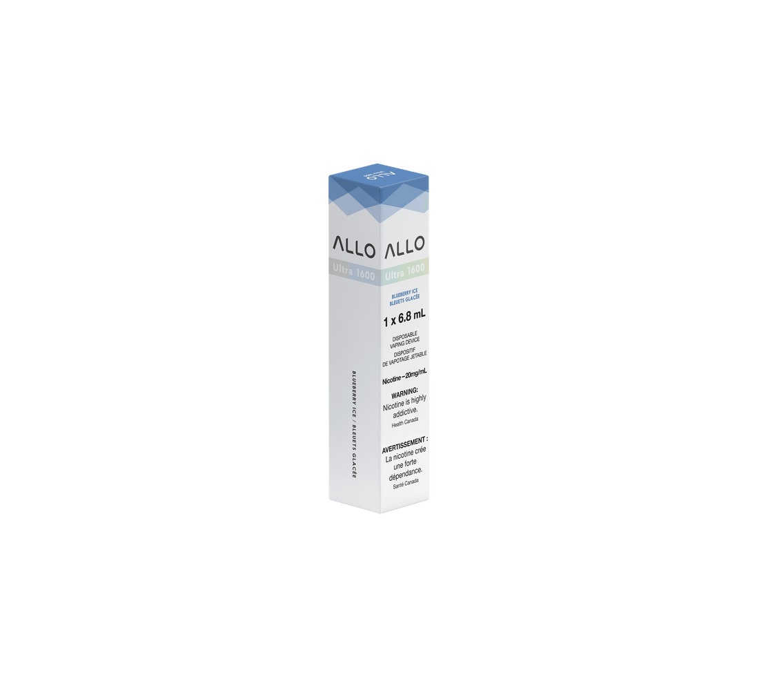 Allo Ultra 1600 - Blueberry Ice - Vapor Shoppe
