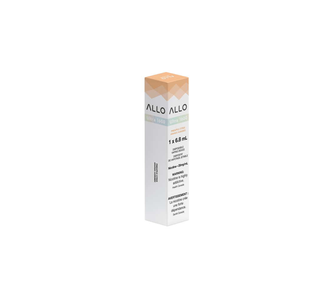 Allo Ultra 1600 - Pineapple Citrus - Vapor Shoppe