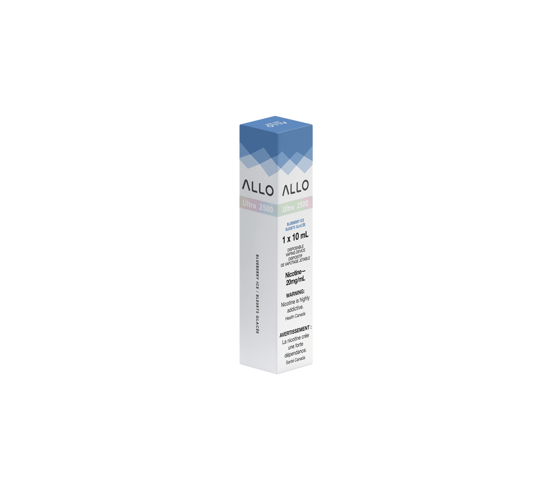 Allo Ultra 2500 - Blueberry Ice - Vapor Shoppe