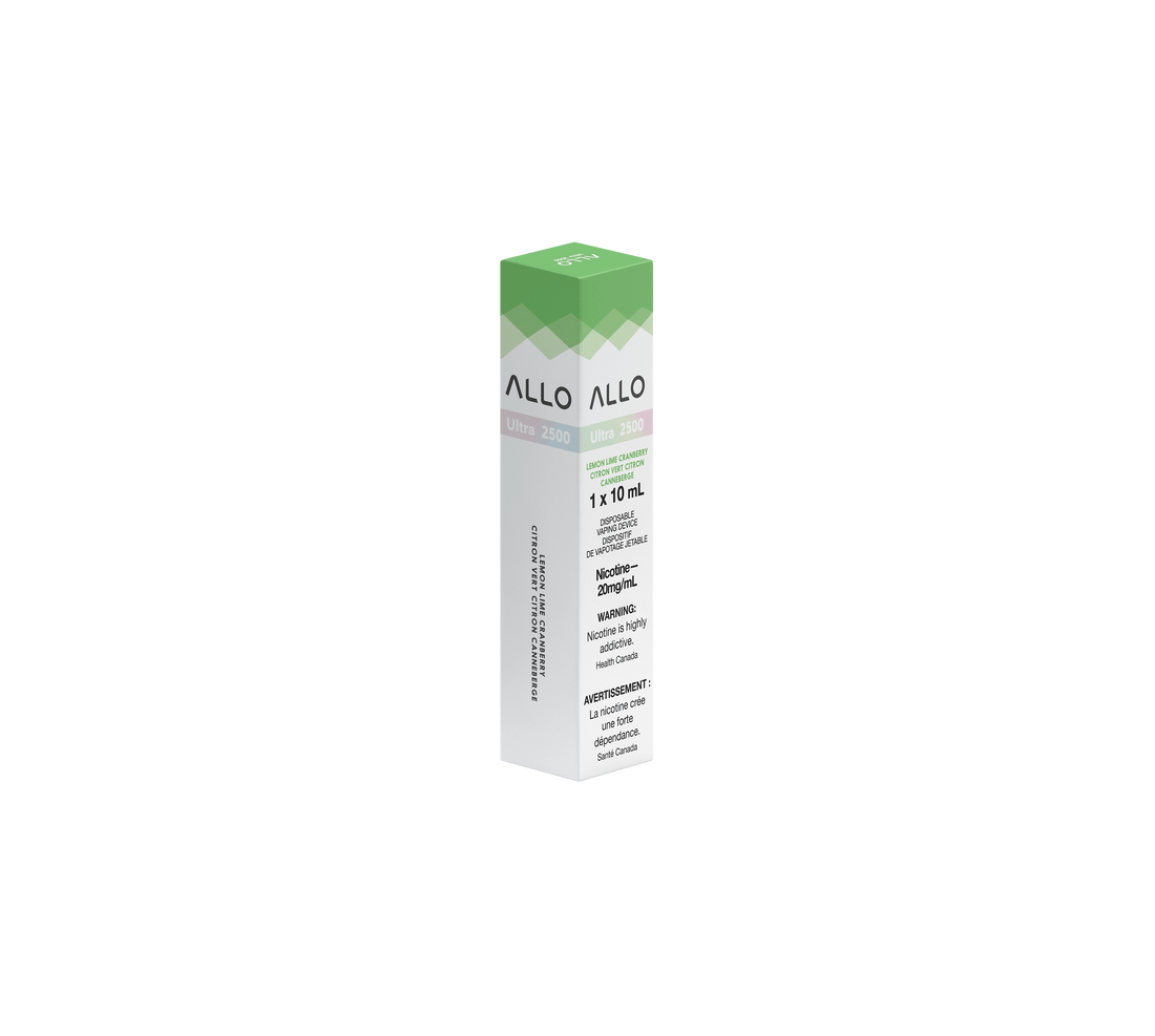 Allo Ultra 2500 - Lemon Lime Cranberry - Vapor Shoppe