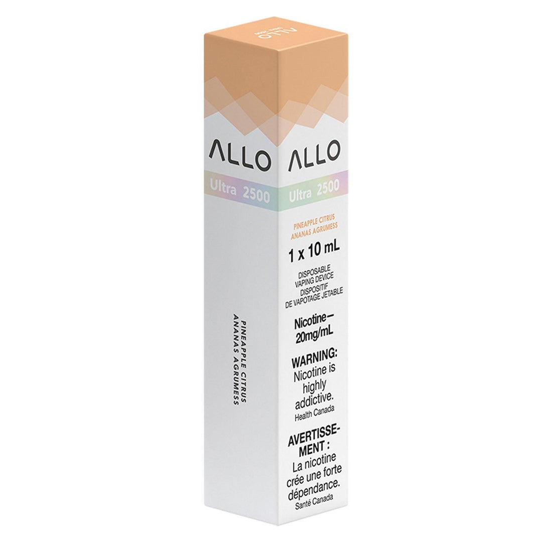 Allo Ultra 2500 - Pineapple Citrus - Vapor Shoppe