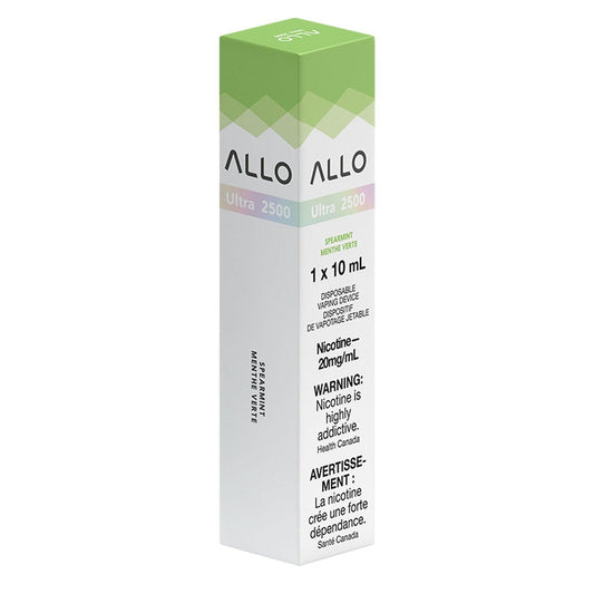 Allo Ultra 2500 - Spearmint - Vapor Shoppe