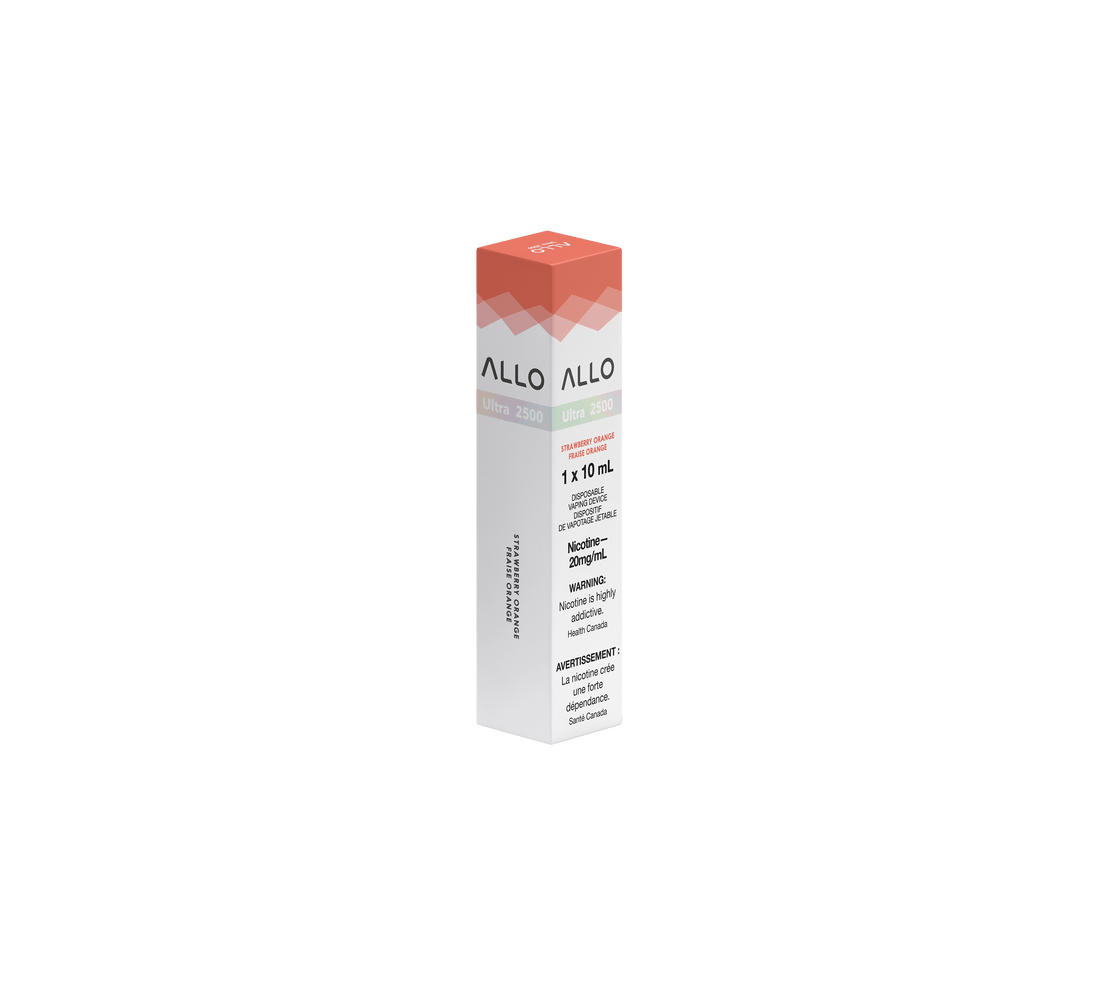 Allo Ultra 2500 - Strawberry Orange - Vapor Shoppe