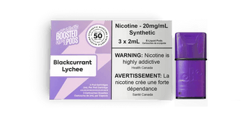 Boosted Pods - Blackcurrant Lychee - Vapor Shoppe