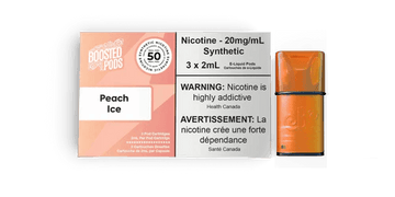 Boosted Pods - Peach Ice - Vapor Shoppe