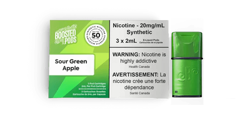 Boosted Pods - Sour Green Apple - Vapor Shoppe