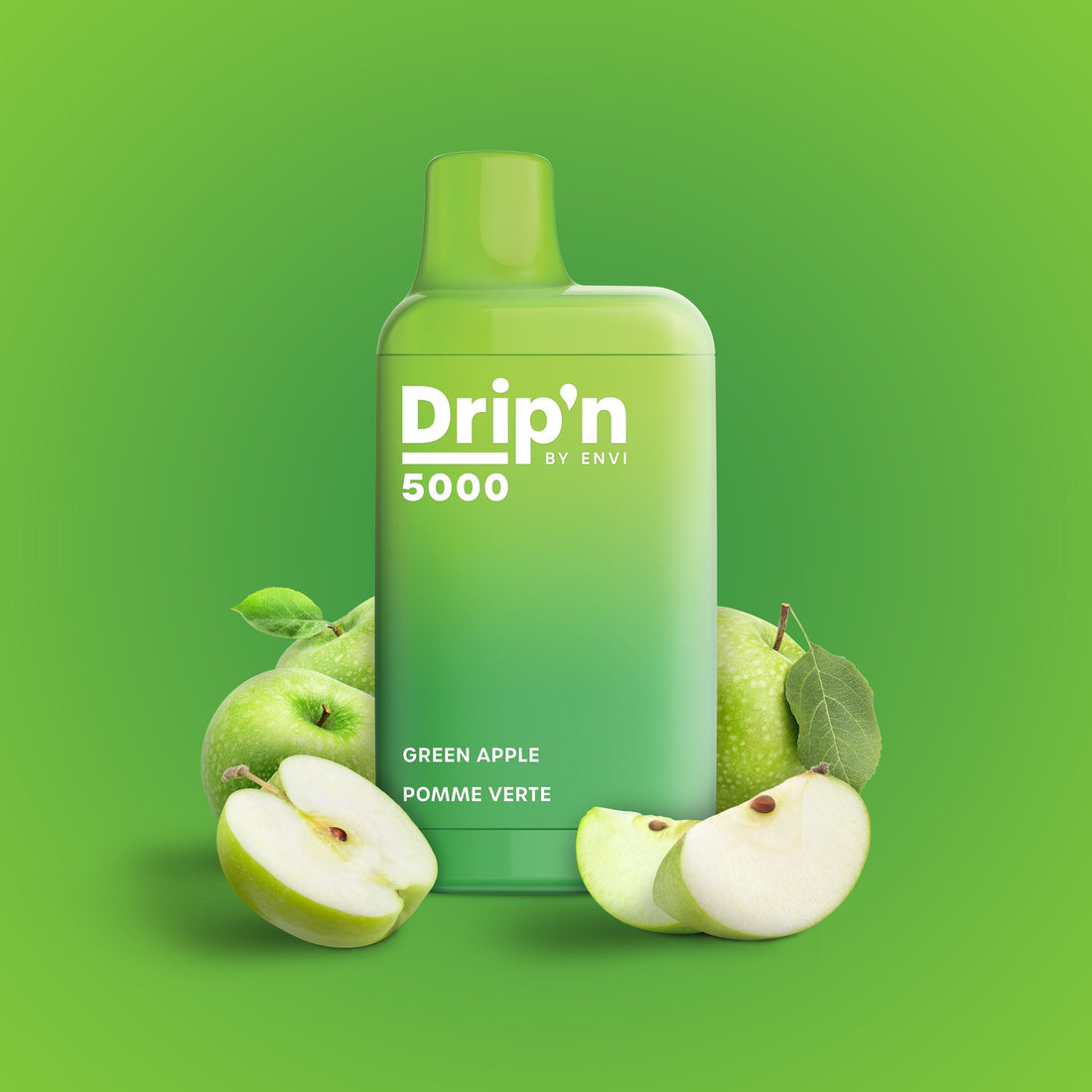 DRIP'N 5000 - Green Apple - Vapor Shoppe