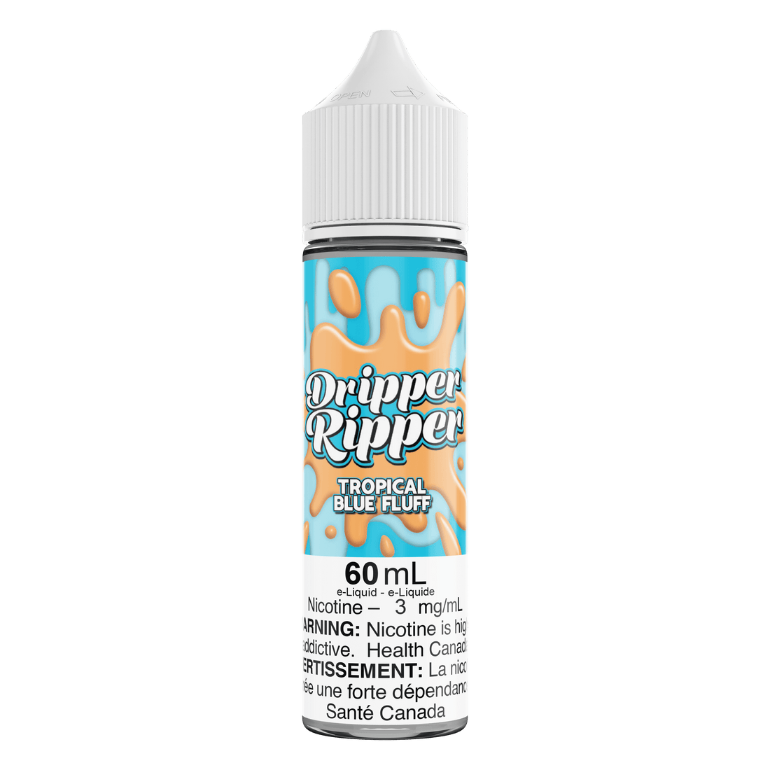 Dripper Ripper Tropical Blue Fluff - Vapor Shoppe