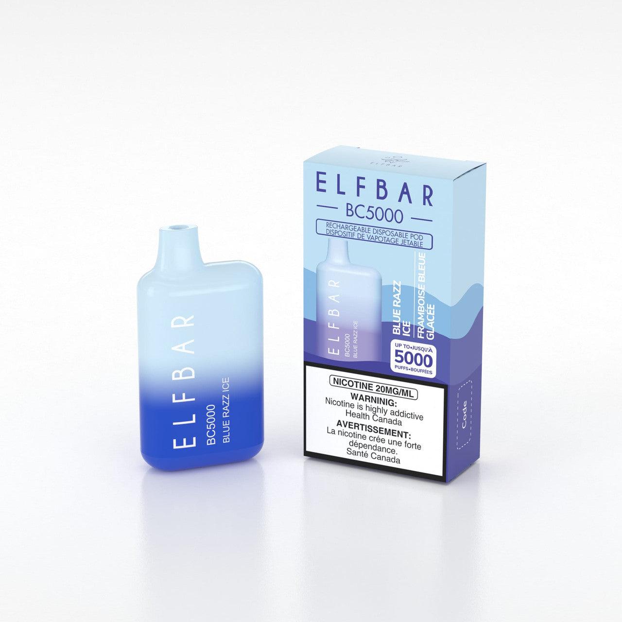 Elfbar BC5000 - Blue Razz Ice - Vapor Shoppe