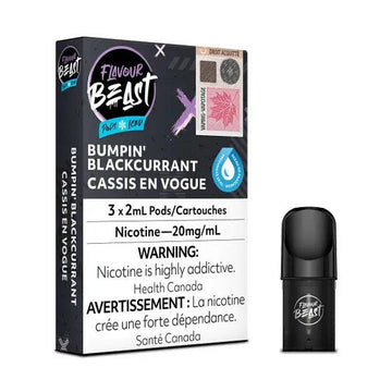 Flavour Beast Pods - Bumpin' Black Currant Iced - Vapor Shoppe
