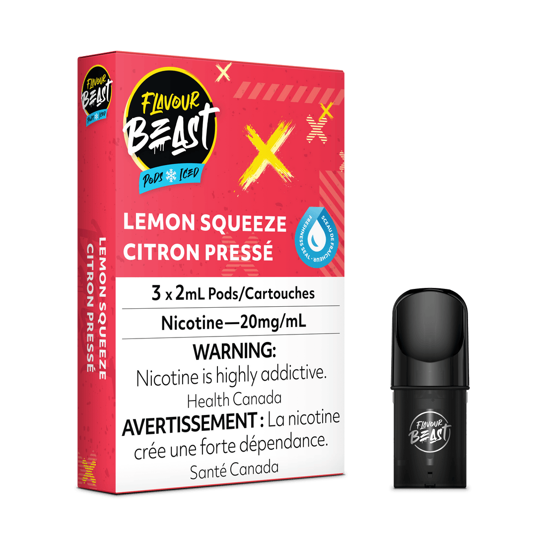Flavour Beast Pods - Lemon Squeeze - Vapor Shoppe