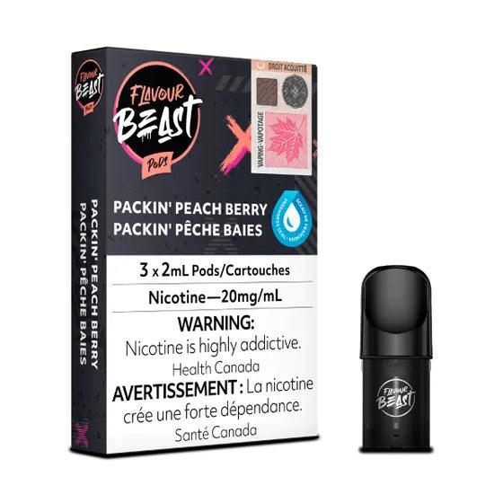 Flavour Beast Pods - Packin' Peach Berry - Vapor Shoppe