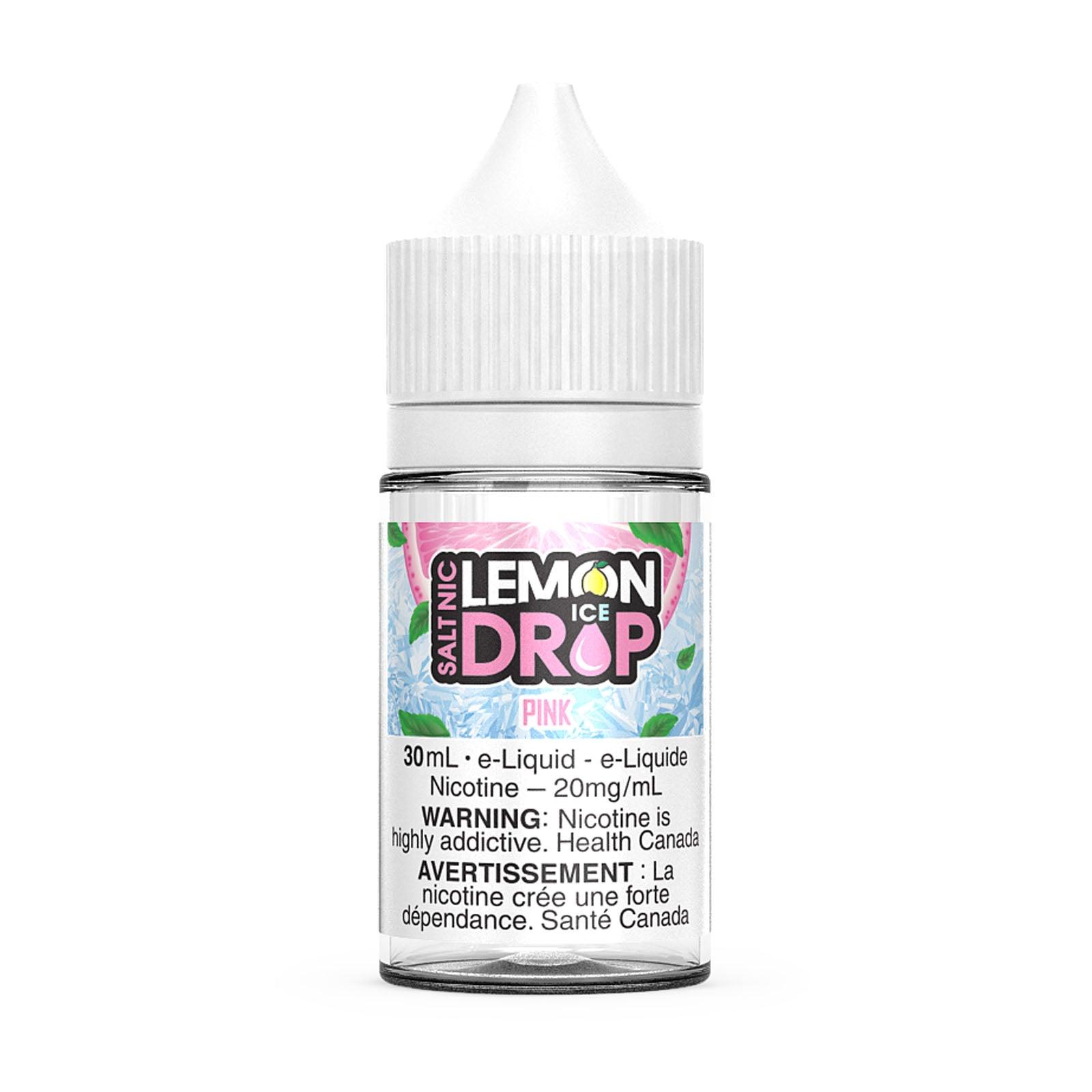 Lemon Drop Ice Salts - Pink - Vapor Shoppe