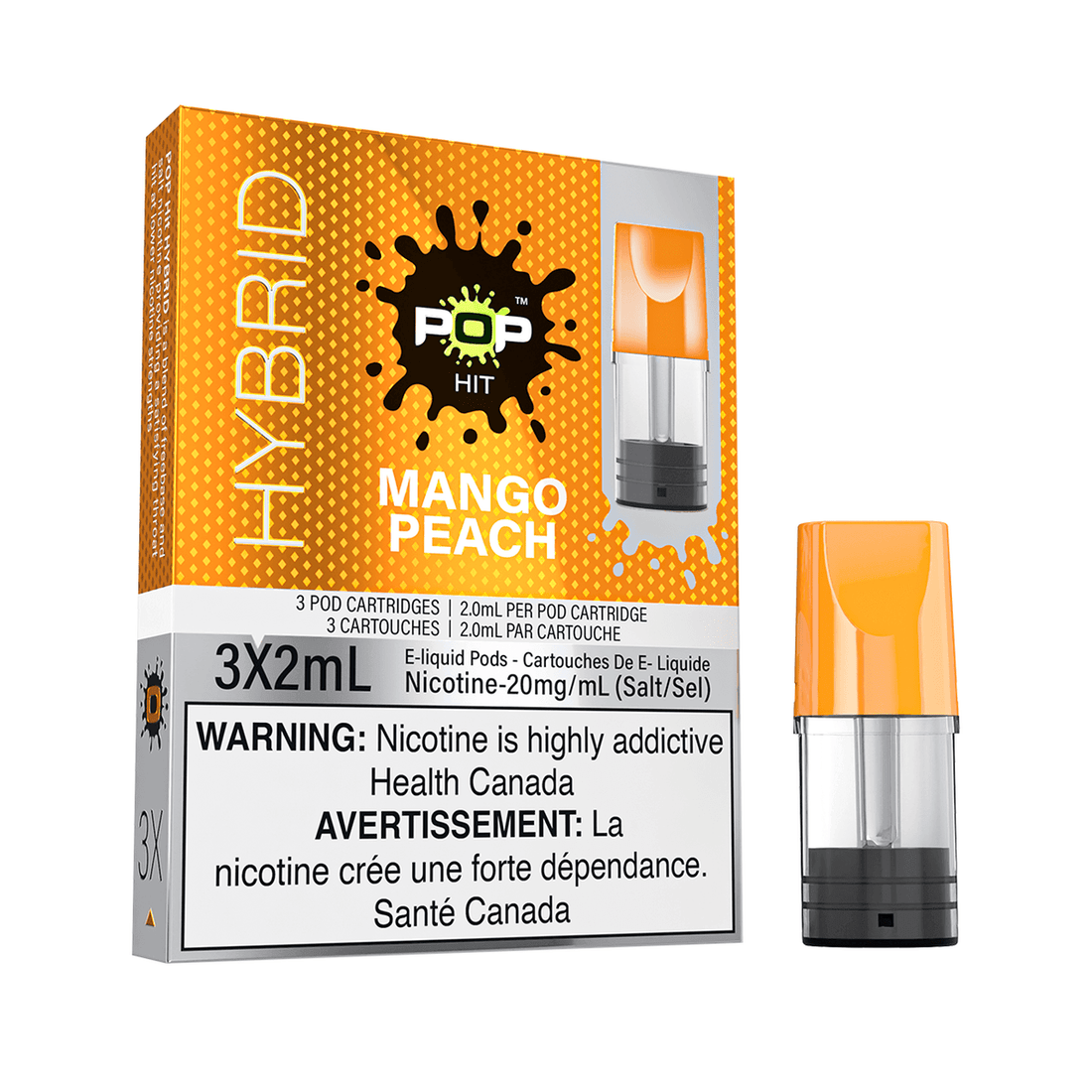 Pop Pods - Mango Peach 20mg - Vapor Shoppe