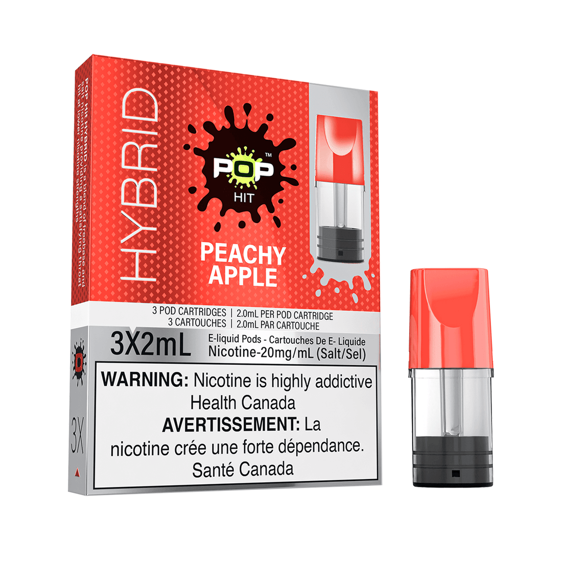 Pop Pods - Peachy Apple 20mg - Vapor Shoppe
