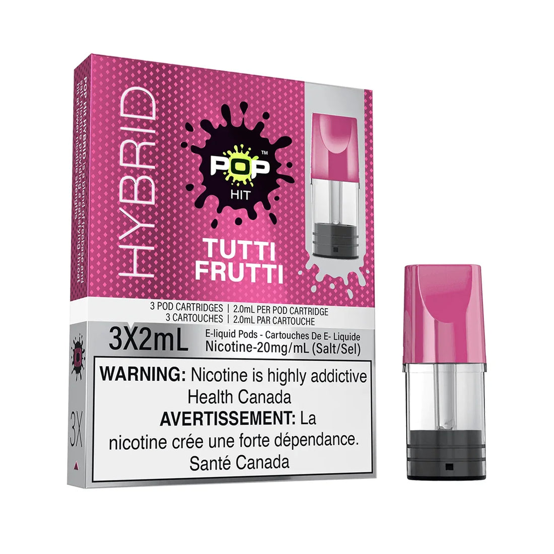 Pop Pods - Tutti Frutti 20mg - Vapor Shoppe