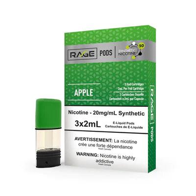Rage Pods - Apple (Synthetic Nicotine) - Vapor Shoppe