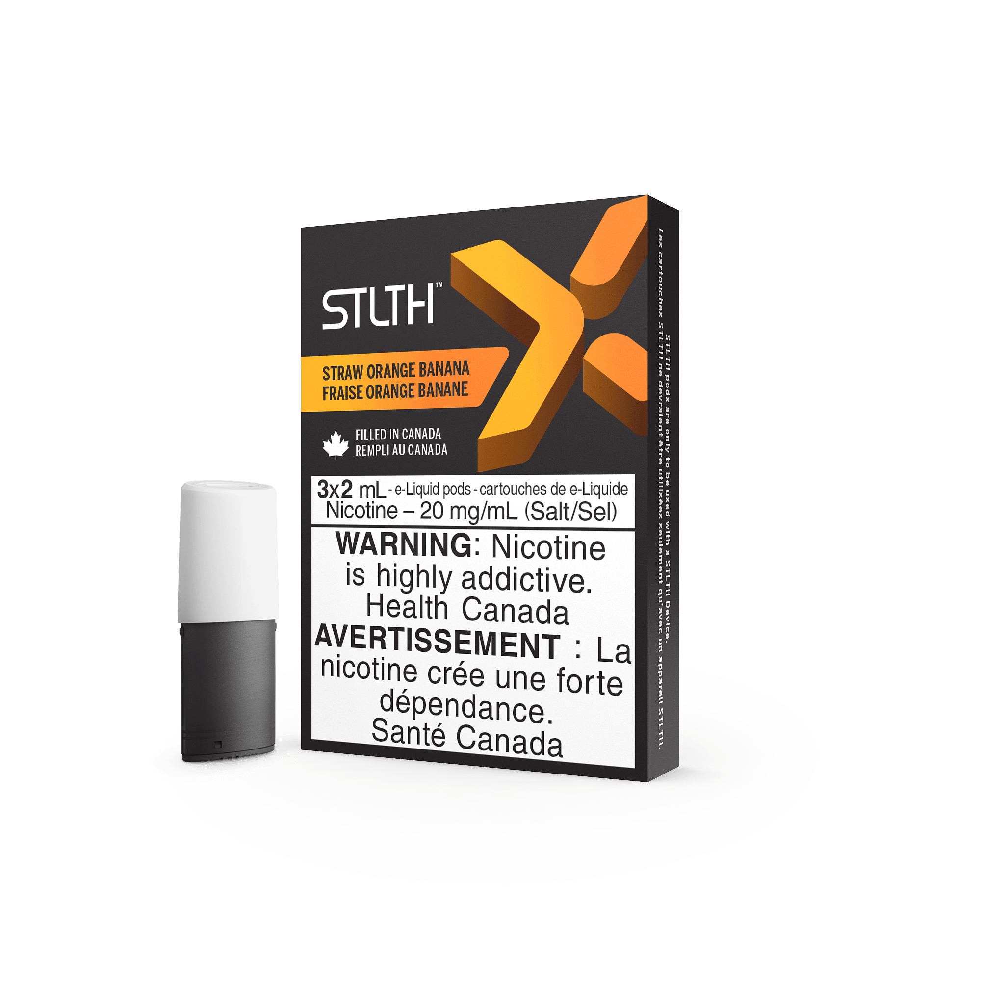 STLTH X - Straw Orange Banana - Vapor Shoppe