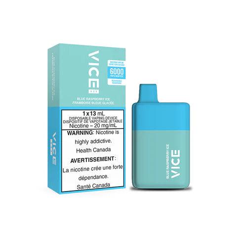 VICE Box Rechargeable Disposable - Blue Raspberry Ice - Vapor Shoppe