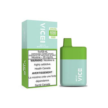 VICE Box Rechargeable Disposable - Mint Ice - Vapor Shoppe